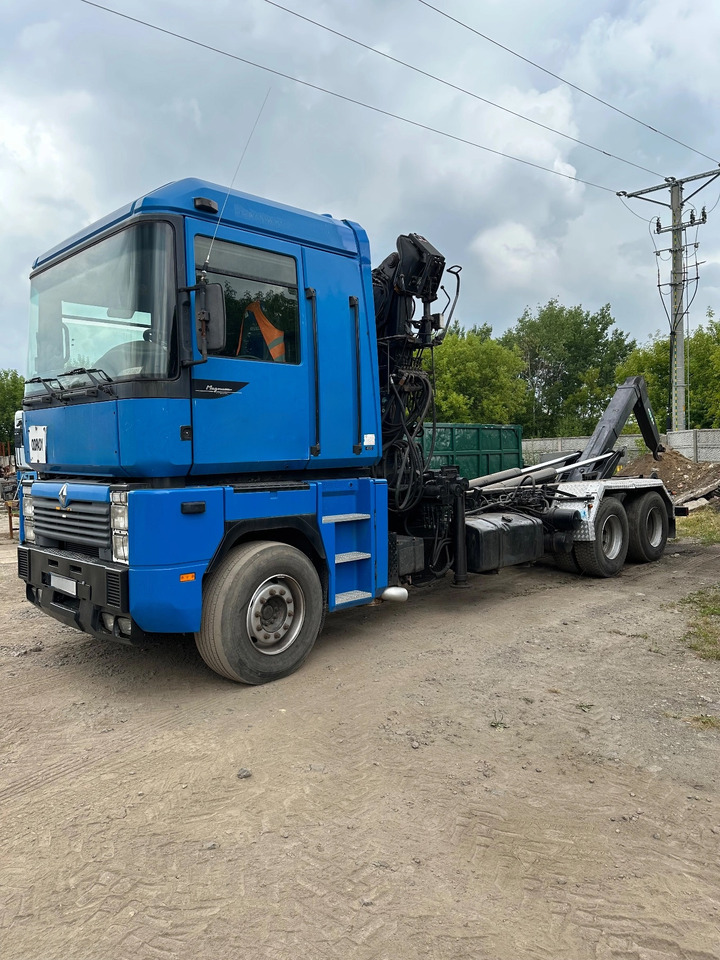RENAULT Magnum 430 - Hook lift truck, Crane truck: picture 4 RENAULT Magnum 430 - Hook lift truck, Crane truck: picture 4