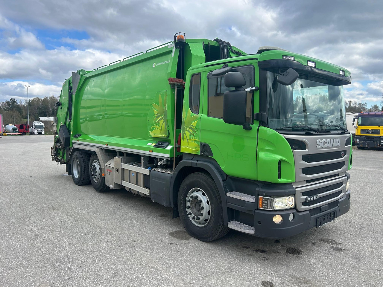 SCANIA P410 - Garbage truck: picture 1 SCANIA P410 - Garbage truck: picture 1