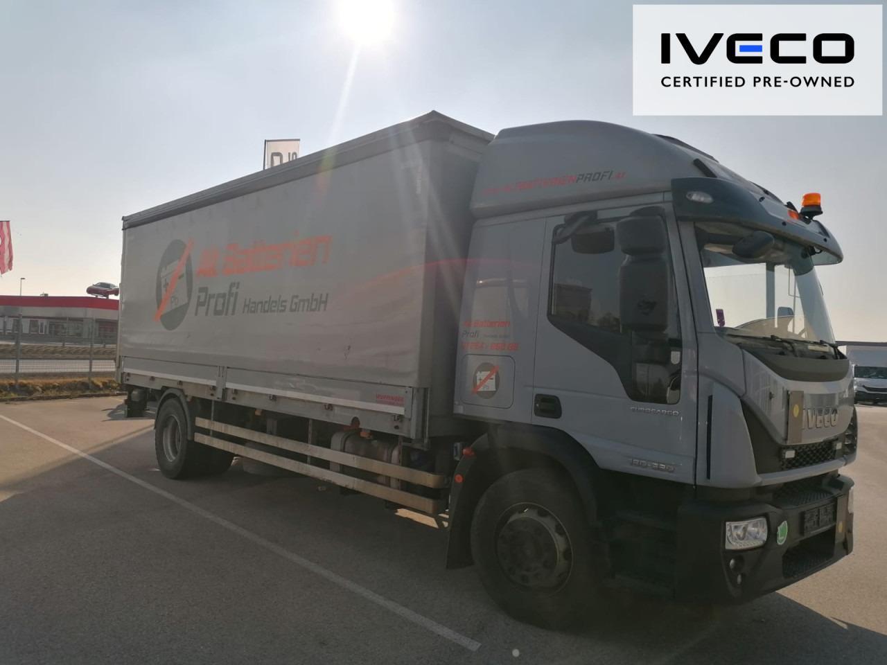 IVECO Eurocargo ML180E32/PEVI_C Euro6 Klima Luftfeder ZV - Curtainsider truck: picture 4 IVECO Eurocargo ML180E32/PEVI_C Euro6 Klima Luftfeder ZV - Curtainsider truck: picture 4