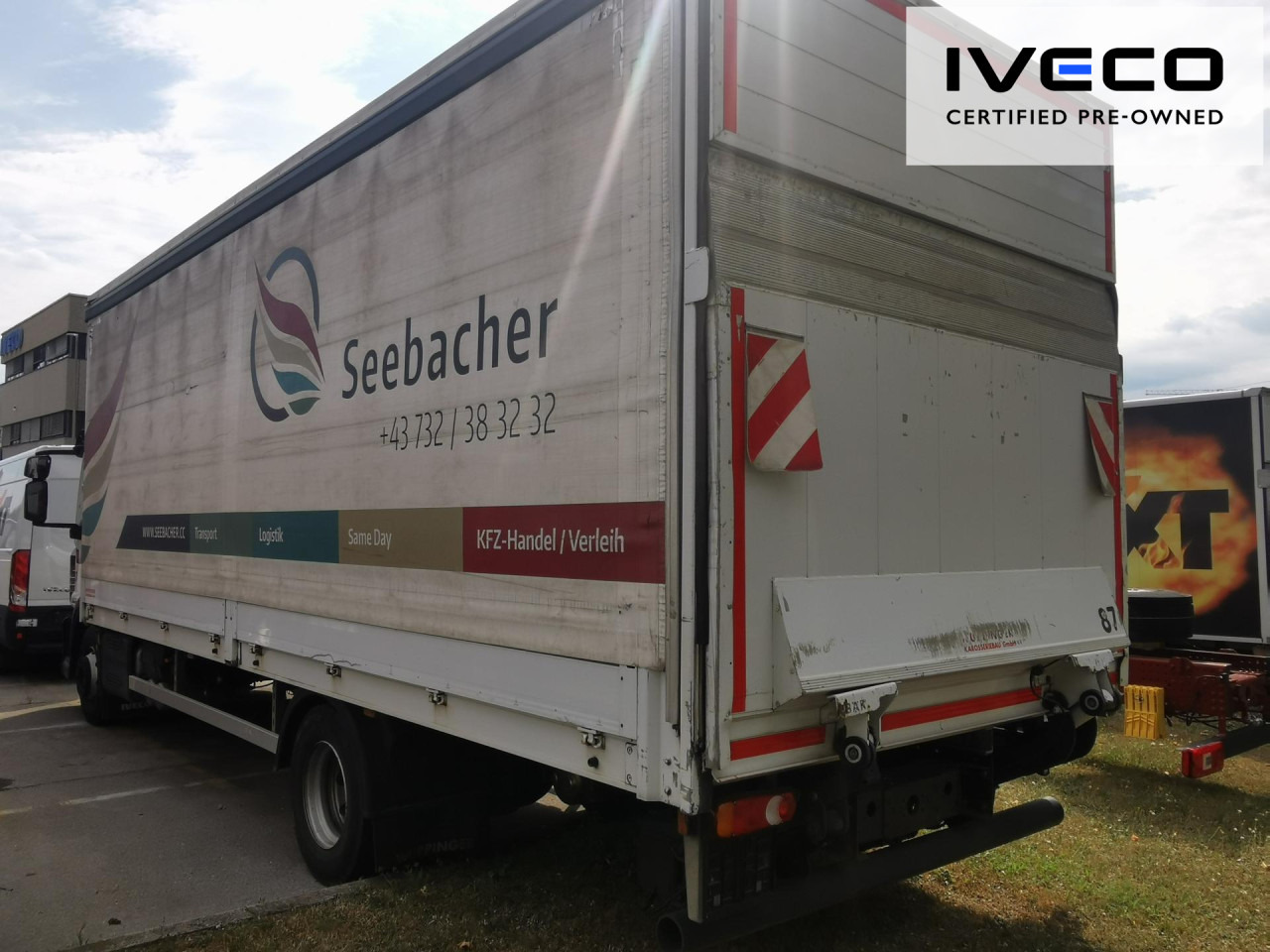 Curtainsider truck IVECO Pritsche-Schiebeplane-LBW: picture 11 Curtainsider truck IVECO Pritsche-Schiebeplane-LBW: picture 11