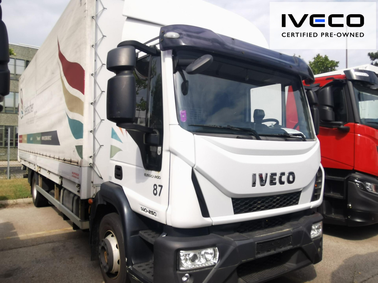 Curtainsider truck IVECO Pritsche-Schiebeplane-LBW: picture 9 Curtainsider truck IVECO Pritsche-Schiebeplane-LBW: picture 9
