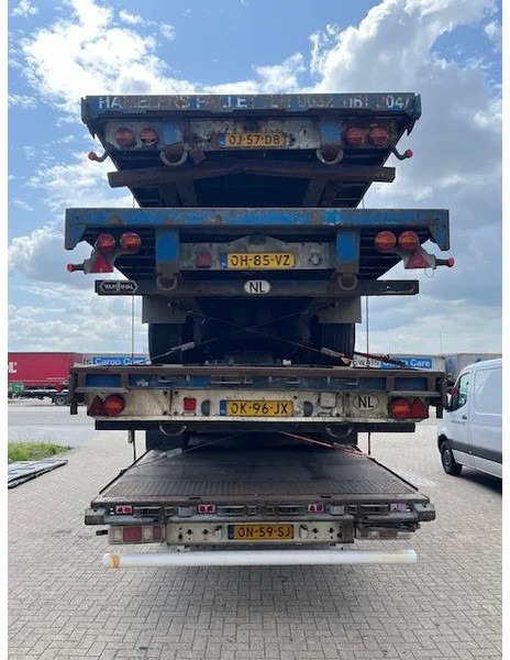 Dropside/ Flatbed semi-trailer Krone 2x stack of 4x mega flat trailer: picture 7