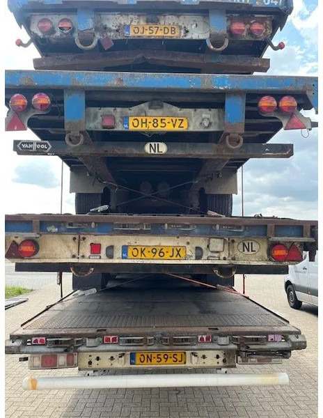 Dropside/ Flatbed semi-trailer Krone 2x stack of 4x mega flat trailer: picture 11