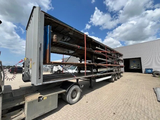 Dropside/ Flatbed semi-trailer Krone 2x stack of 4x mega flat trailer: picture 16