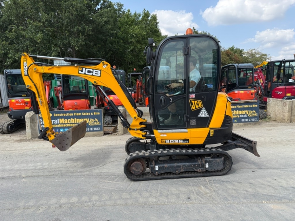 JCB 8026 CTS - Mini excavator: picture 5 JCB 8026 CTS - Mini excavator: picture 5