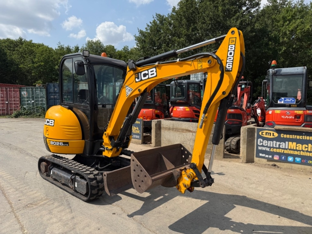 JCB 8026 CTS - Mini excavator: picture 4 JCB 8026 CTS - Mini excavator: picture 4