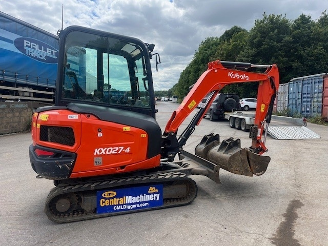 Kubota KX 027 - Mini excavator: picture 1 Kubota KX 027 - Mini excavator: picture 1