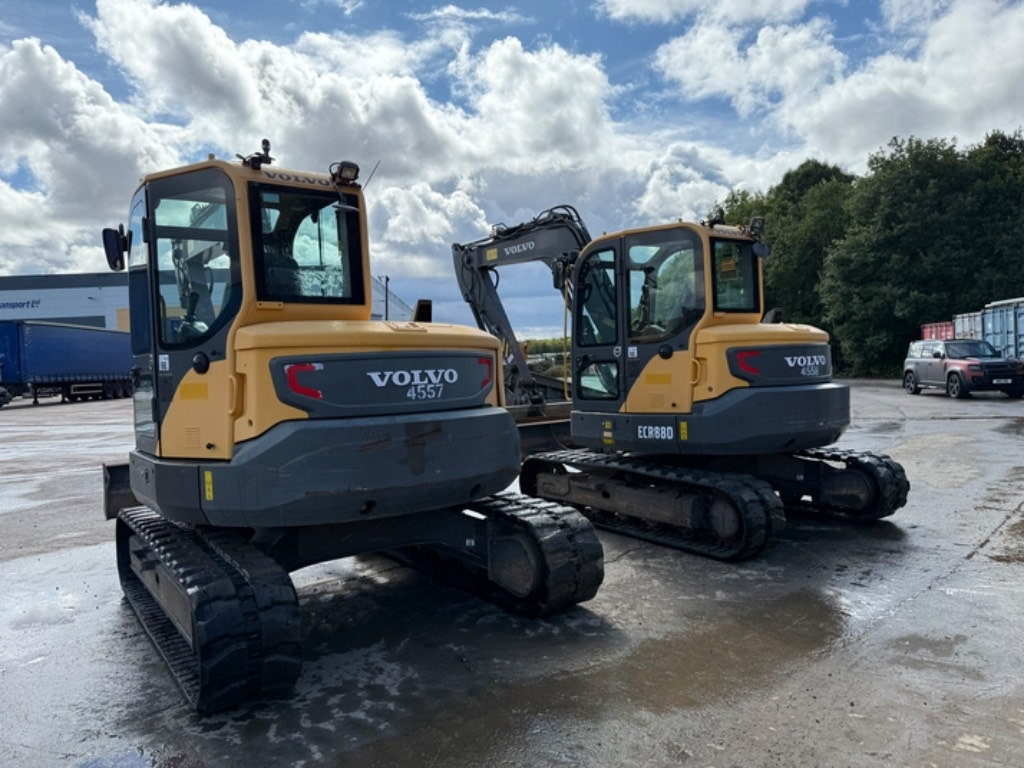 Mini excavator Volvo ECR 88 D: picture 17
