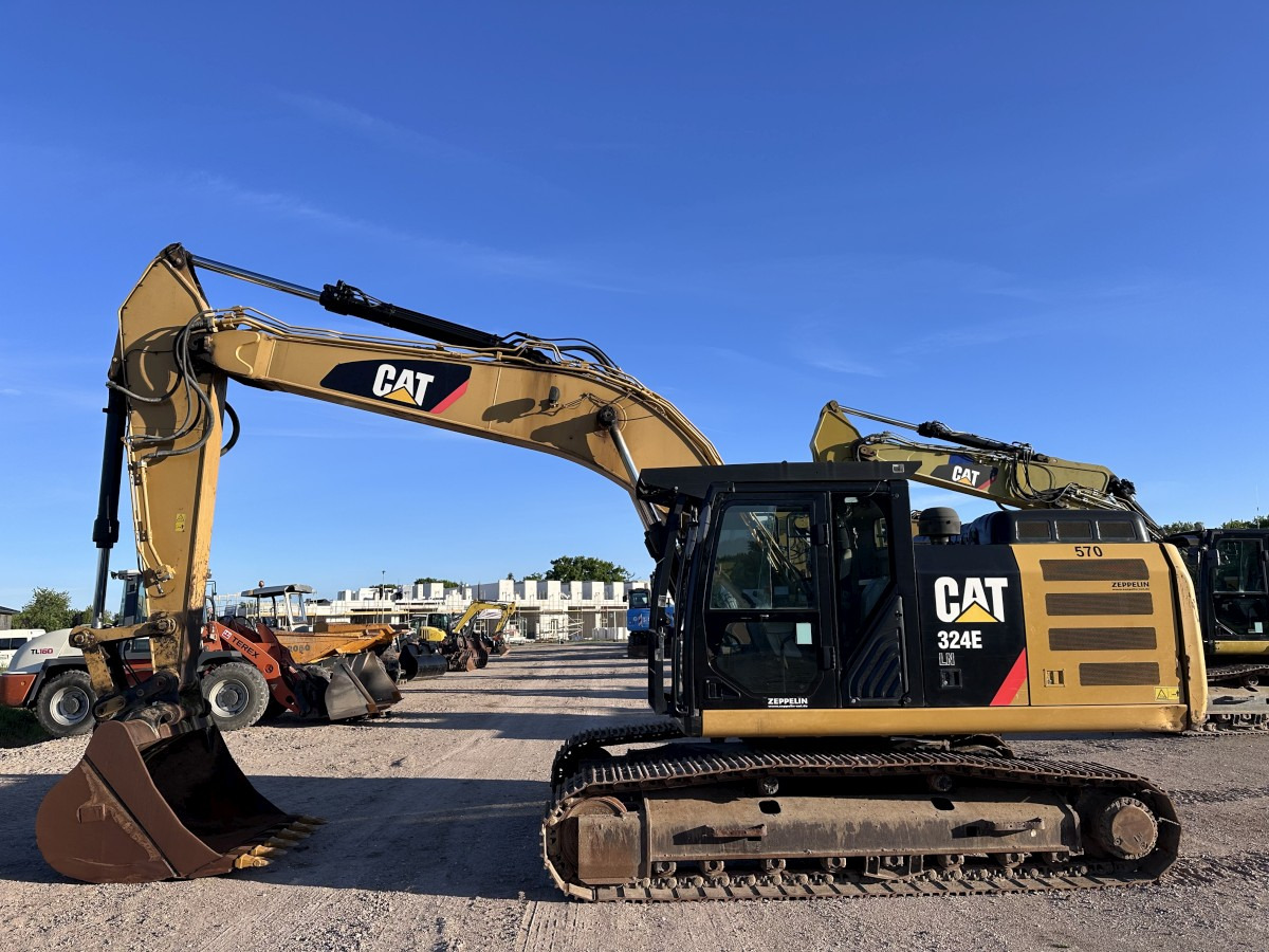 CATERPILLAR 324 E LN Deutsche Maschine! Top !!! - Crawler excavator: picture 1 CATERPILLAR 324 E LN Deutsche Maschine! Top !!! - Crawler excavator: picture 1