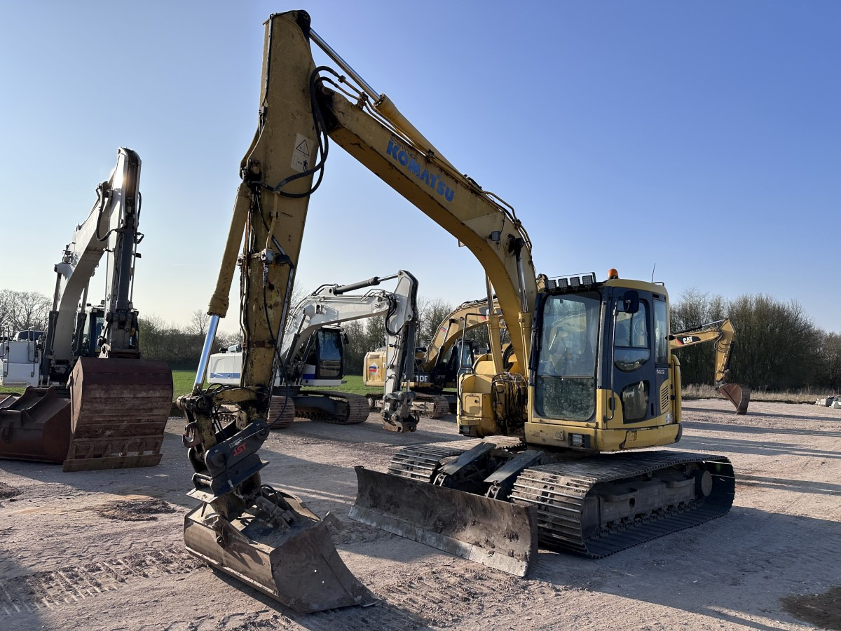 KOMATSU PC 138 US-8 Klima Zentralschmierung Top Zustand! - Crawler excavator: picture 1 KOMATSU PC 138 US-8 Klima Zentralschmierung Top Zustand! - Crawler excavator: picture 1