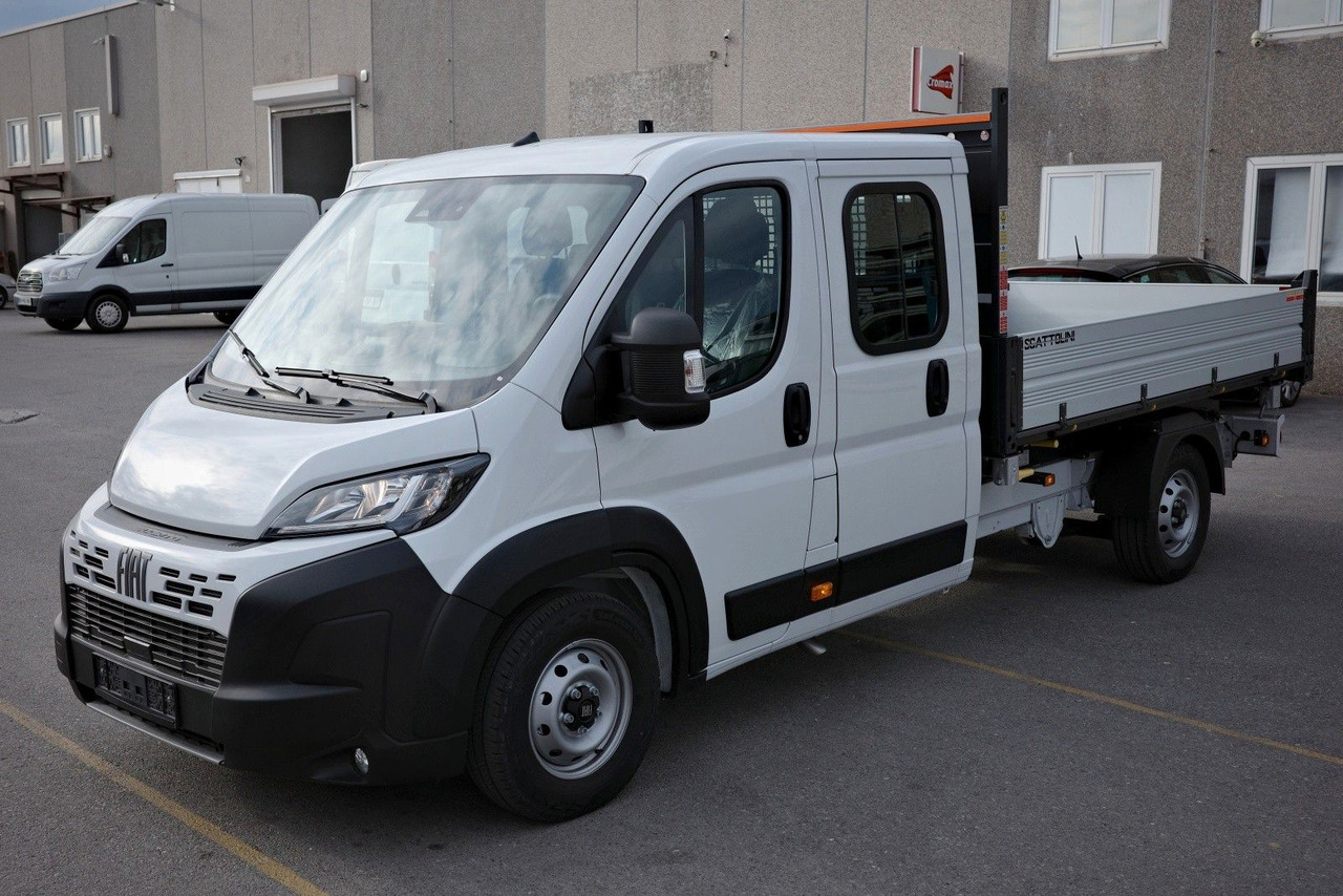 Fiat Ducato 35H Cabinato L4 DoKa 3-Seiten-Kipper 140 - Tipper van, Combi van: picture 1 Fiat Ducato 35H Cabinato L4 DoKa 3-Seiten-Kipper 140 - Tipper van, Combi van: picture 1