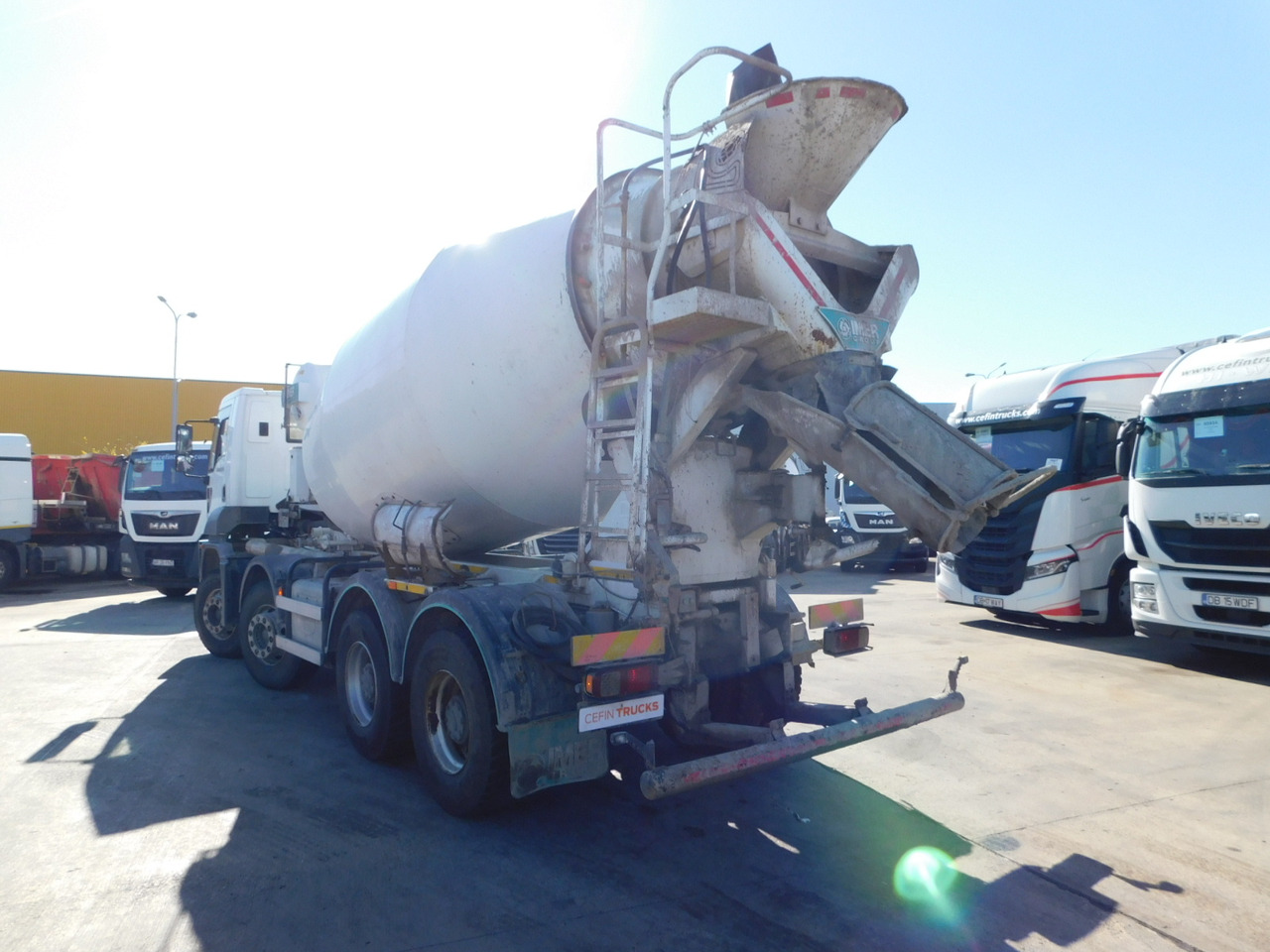 Ford 4142m 8x4 dcab e6 16s2230 - Concrete mixer truck: picture 4 Ford 4142m 8x4 dcab e6 16s2230 - Concrete mixer truck: picture 4