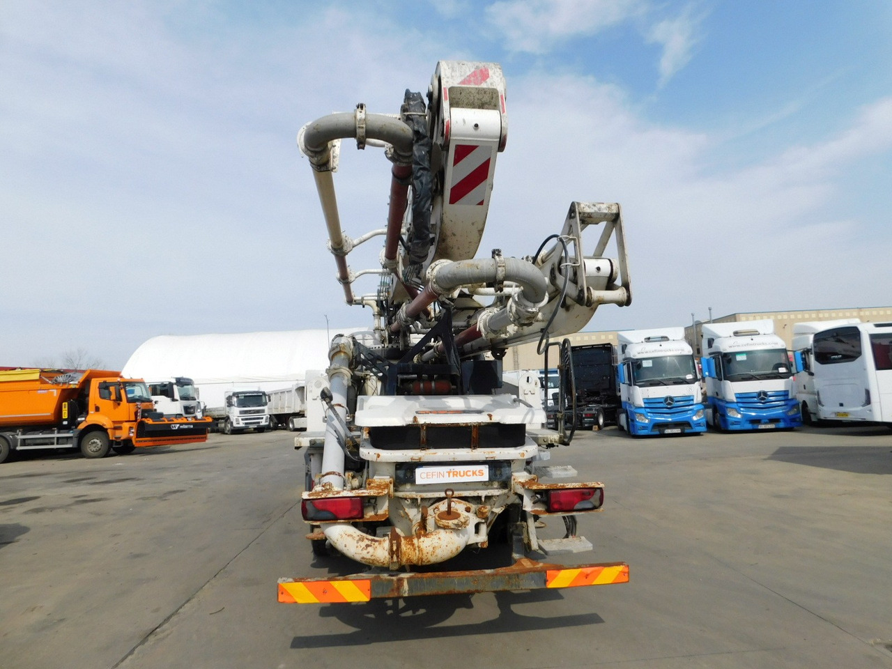 Man Tgs pompa cu cifa - Concrete mixer truck: picture 5 Man Tgs pompa cu cifa - Concrete mixer truck: picture 5
