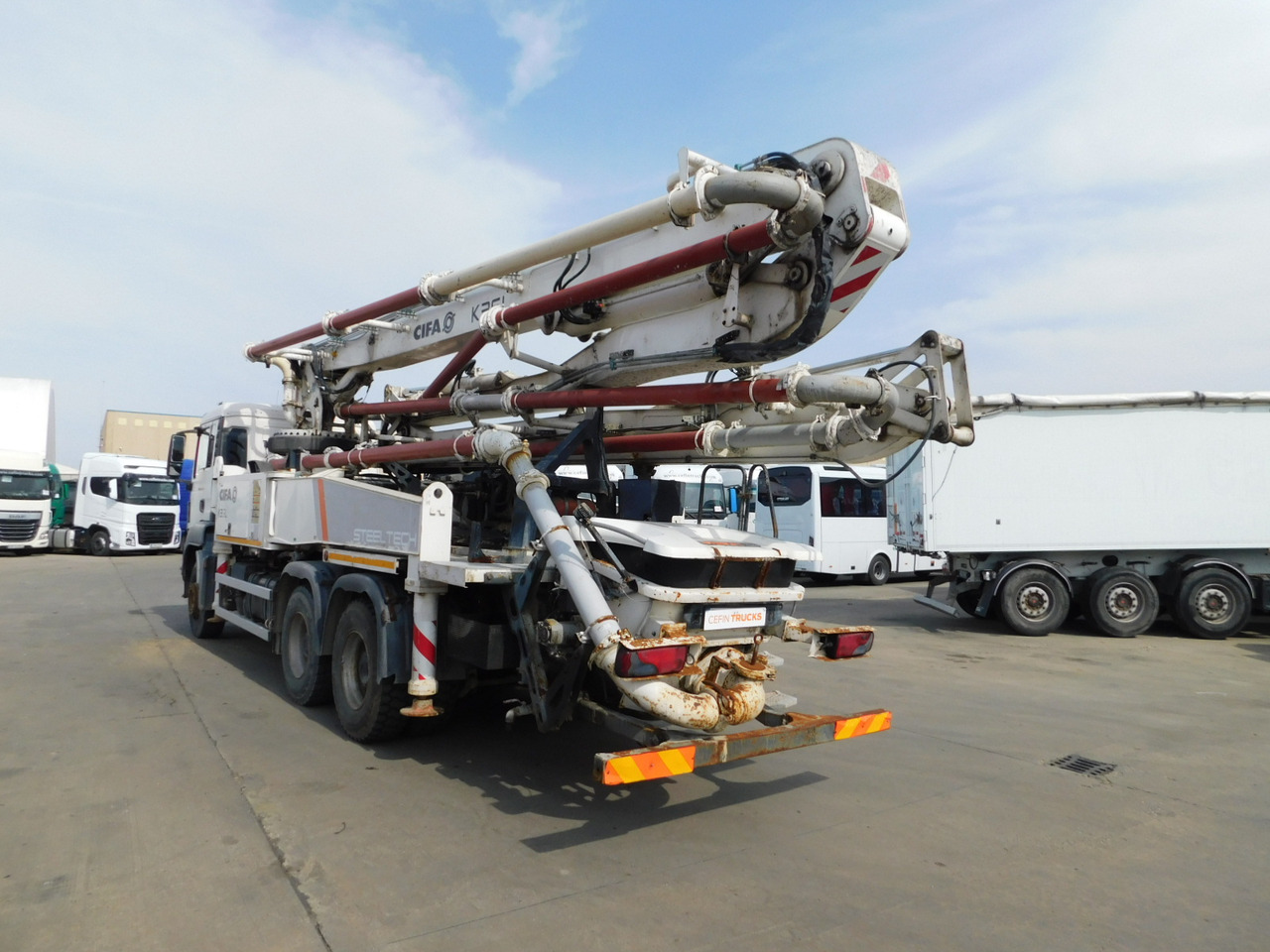 Man Tgs pompa cu cifa - Concrete mixer truck: picture 4 Man Tgs pompa cu cifa - Concrete mixer truck: picture 4