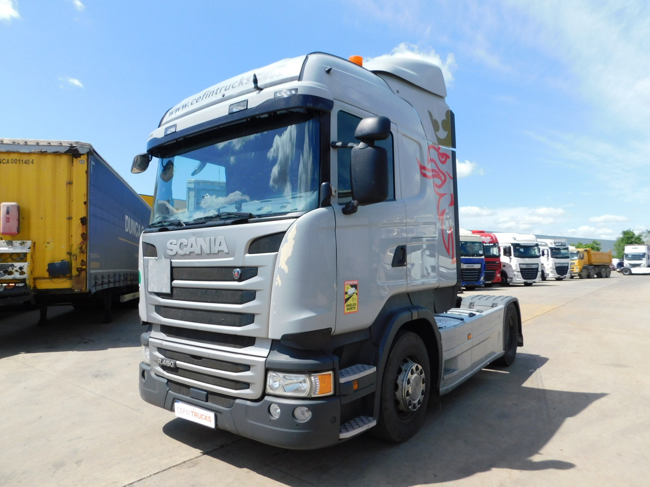 Tractor unit Scania R450: picture 1