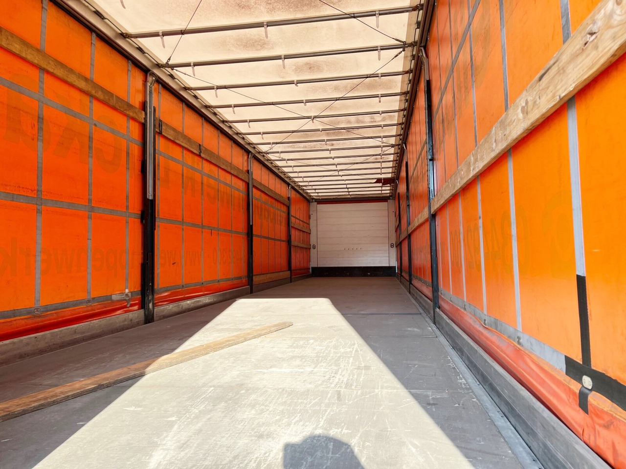Curtainsider semi-trailer Ackermann PS-F 5.3/13.5 EZG SPS PS-F 5.3/13.5 EZG SPS, Edscha-Verdeck, Lenkachse: picture 13