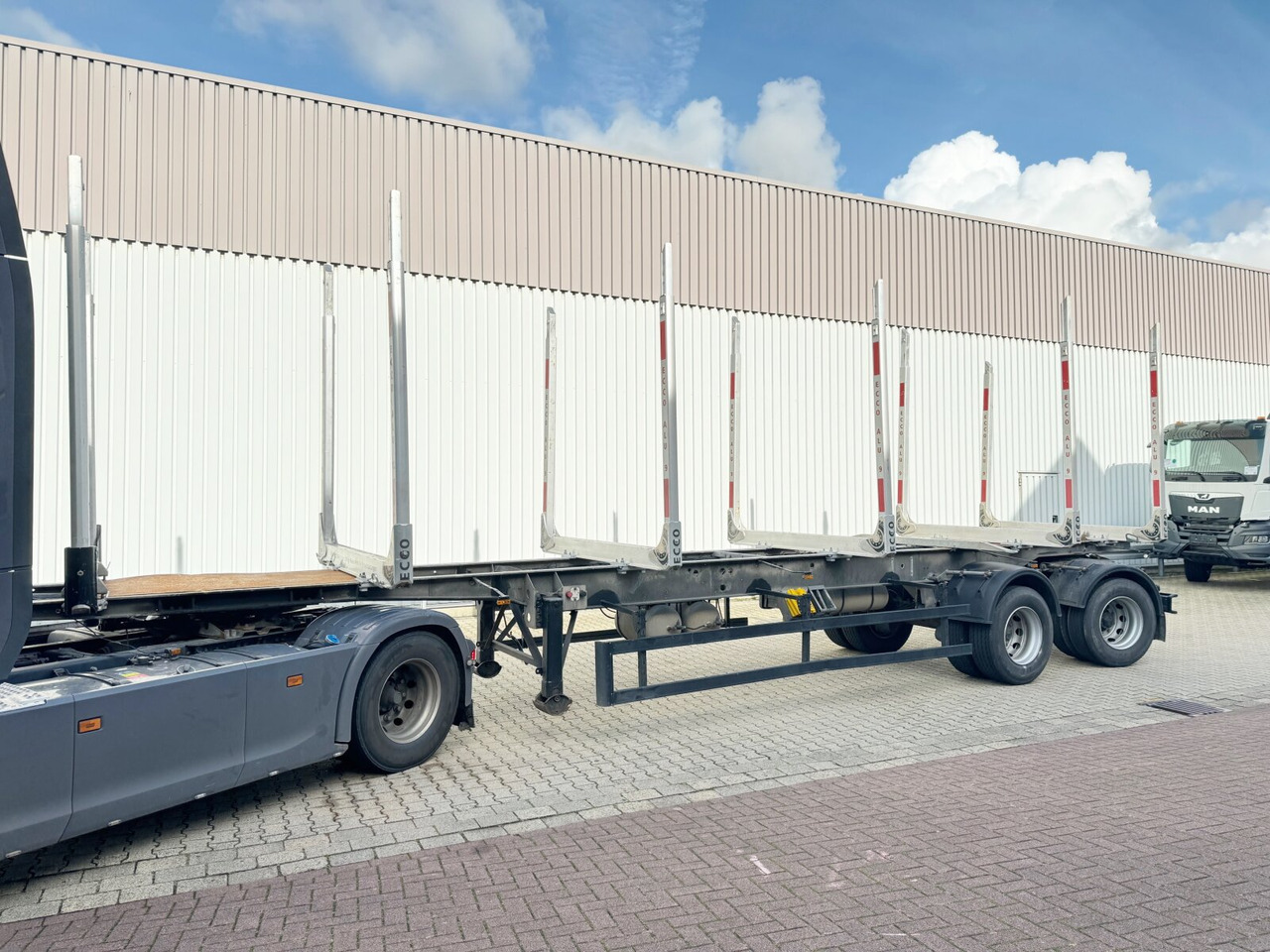 Andere RSK/30IV Holzauflieger ROHR RSK/30IV Holzauflieger, Lenkachse, Verzinkt - Timber semi-trailer: picture 1 Andere RSK/30IV Holzauflieger ROHR RSK/30IV Holzauflieger, Lenkachse, Verzinkt - Timber semi-trailer: picture 1