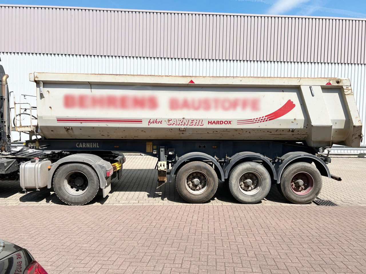 Tipper semi-trailer Carnehl CHKS/HH CHKS/HH, Stahlmulde ca. 26m³, Liftachse: picture 6