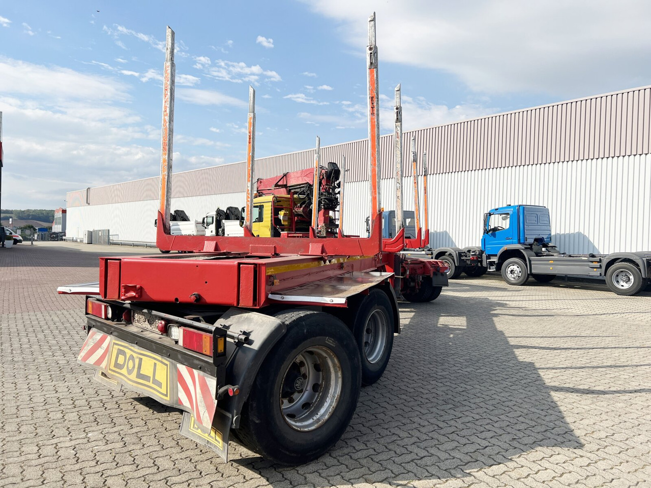 Doll A321 A321, Ausziehbar von 10,7m-15,2m, 2x Lenkachse - Timber semi-trailer: picture 3 Doll A321 A321, Ausziehbar von 10,7m-15,2m, 2x Lenkachse - Timber semi-trailer: picture 3