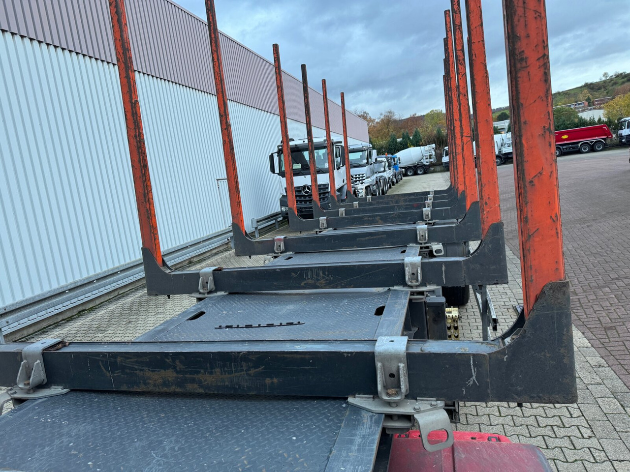 Timber semi-trailer GSODAM GSTB3SL Holzauflieger GSODAM GSTB3SL Holzauflieger, Liftachse: picture 14