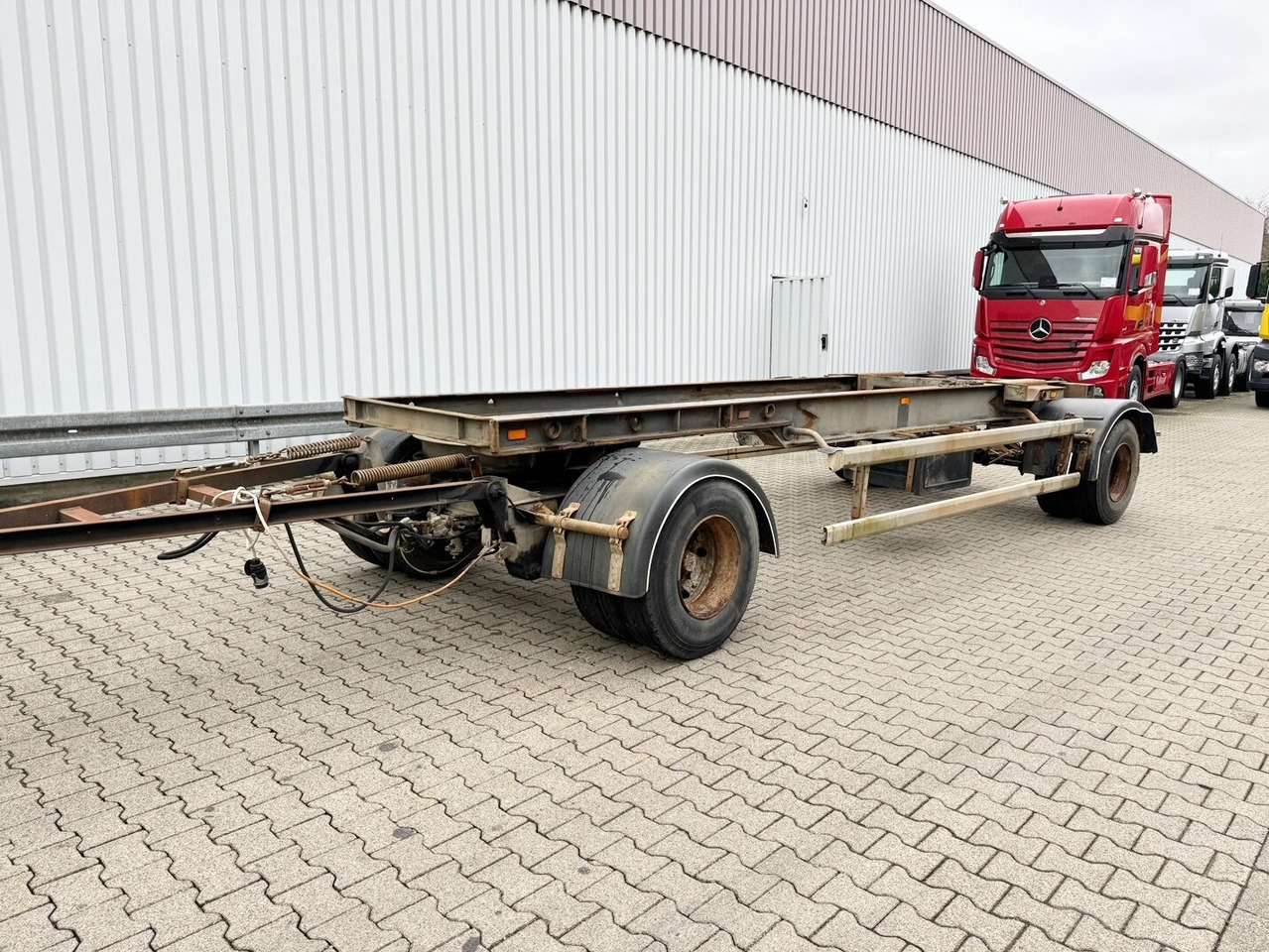 HSA 18.70 HSA 18.70, Schlittenabroller - Roll-off/ Skip trailer: picture 1 HSA 18.70 HSA 18.70, Schlittenabroller - Roll-off/ Skip trailer: picture 1