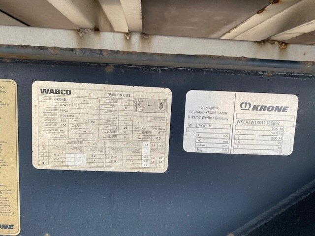 Krone AZW 18 AZW 18 - Closed box trailer: picture 5 Krone AZW 18 AZW 18 - Closed box trailer: picture 5