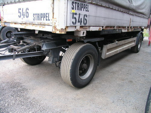 Krone AZW 18 - Container transporter/ Swap body trailer: picture 1 Krone AZW 18 - Container transporter/ Swap body trailer: picture 1