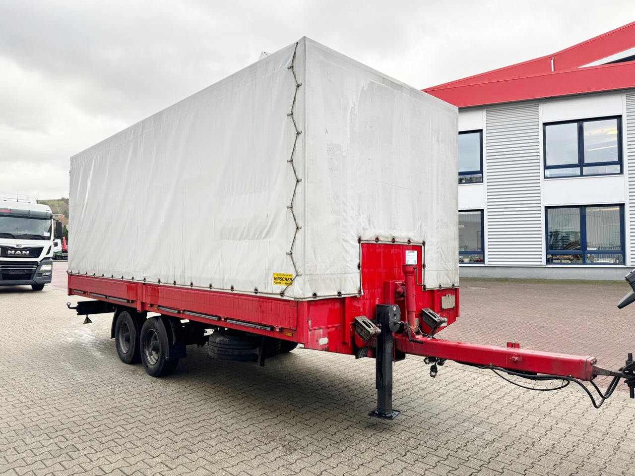 Dropside/ Flatbed trailer LT 10,6/18 AUWAERTER LT 10,6/18: picture 7