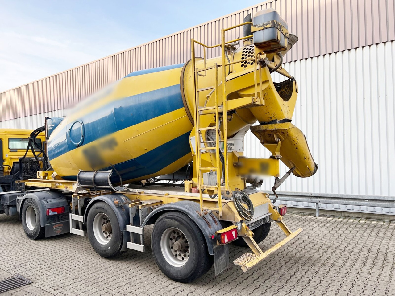Concrete mixer truck MAN TGS 18.440 4X4H BLS TGS 18.440 4X4H BLS, STETTER AM10FHAC Mischer ca. 10m³: picture 14