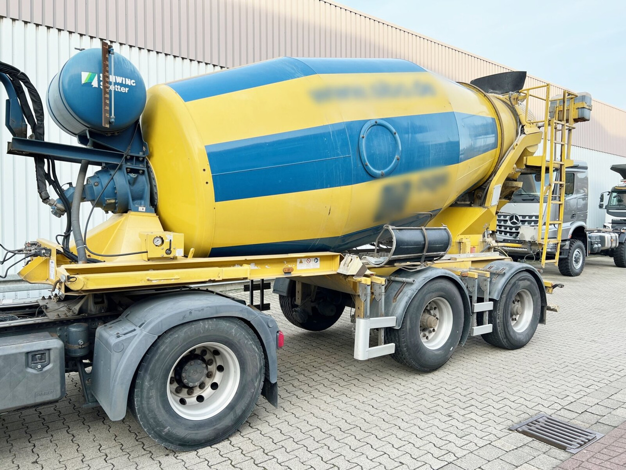 Concrete mixer truck MAN TGS 18.440 4X4H BLS TGS 18.440 4X4H BLS, STETTER AM10FHAC Mischer ca. 10m³: picture 15