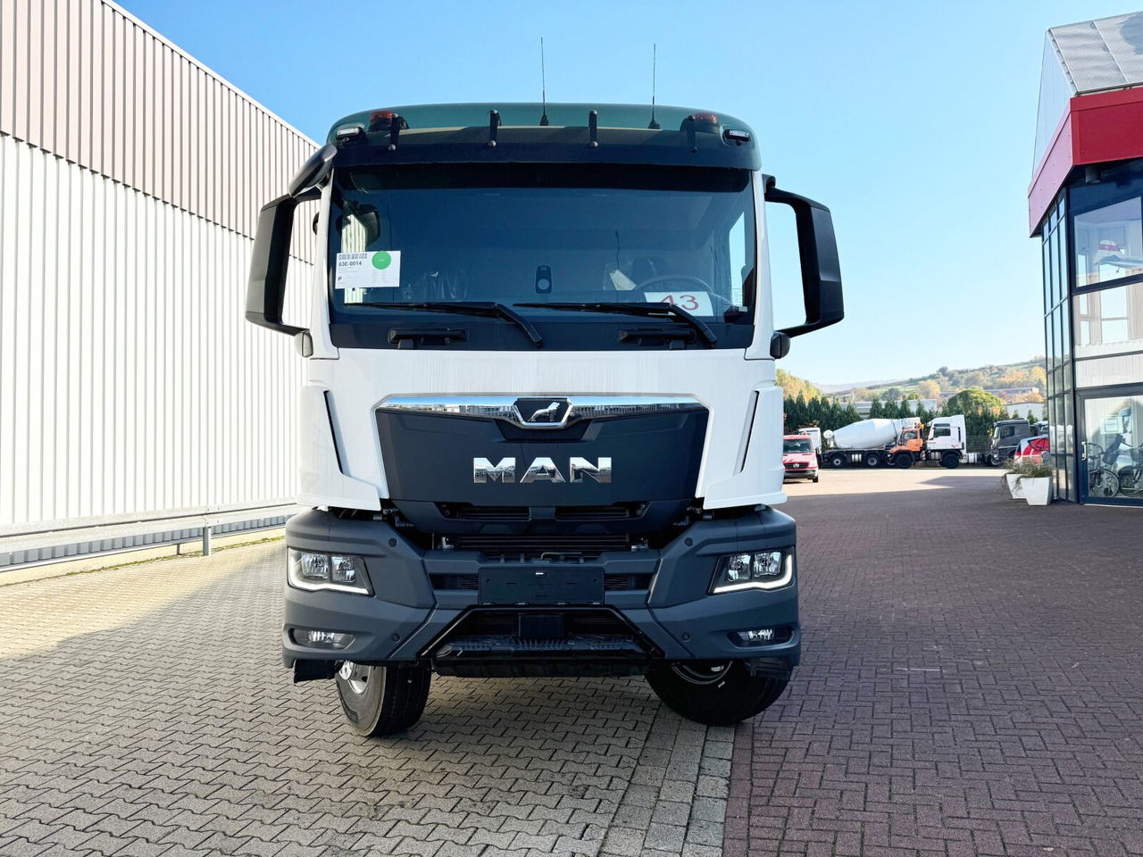 New Tipper MAN TGS 35.480 8x6H BL CH TGS 35.480 8x6H BL CH, HydroDrive, Navi, Meiller 3-Seiten Kipper: picture 7