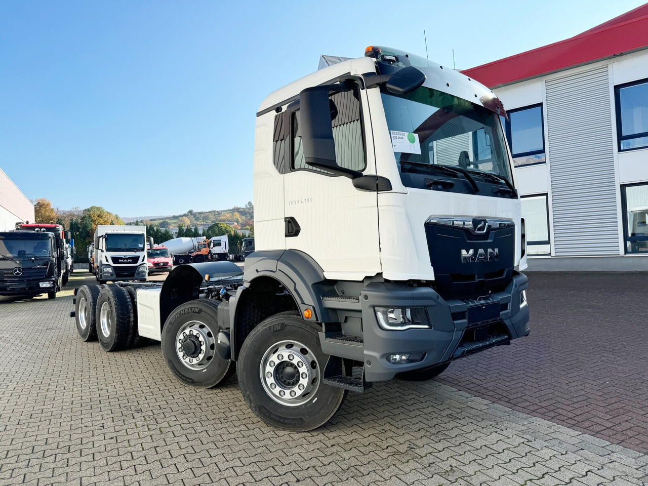 New Cab chassis truck MAN TGS 35.480 8x6H BL CH TGS 35.480 8x6H BL CH, HydroDrive, Navi, Nebenantrieb: picture 7