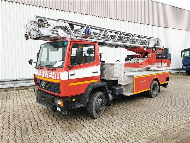 Mercedes-Benz 1114 4x2 DLK 18-12 CC Drehleiter 1114 4x2 DLK 18-12 CC Drehleiter, 24 Meter - Fire truck: picture 1 Mercedes-Benz 1114 4x2 DLK 18-12 CC Drehleiter 1114 4x2 DLK 18-12 CC Drehleiter, 24 Meter - Fire truck: picture 1