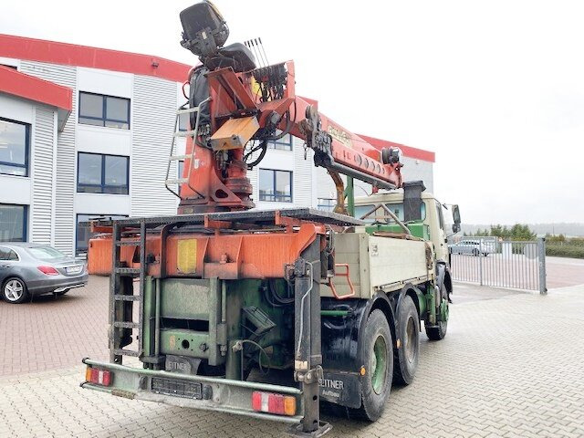 Crane truck, Dropside/ Flatbed truck Mercedes-Benz 2635 6x4 2635 6x4, V8, Heckkran Palfinger PK 28000, Funk, 28,5m-280kg: picture 11 Crane truck, Dropside/ Flatbed truck Mercedes-Benz 2635 6x4 2635 6x4, V8, Heckkran Palfinger PK 28000, Funk, 28,5m-280kg: picture 11