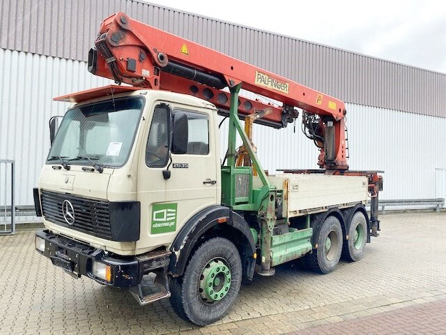 Crane truck, Dropside/ Flatbed truck Mercedes-Benz 2635 6x4 2635 6x4, V8, Heckkran Palfinger PK 28000, Funk, 28,5m-280kg: picture 8 Crane truck, Dropside/ Flatbed truck Mercedes-Benz 2635 6x4 2635 6x4, V8, Heckkran Palfinger PK 28000, Funk, 28,5m-280kg: picture 8