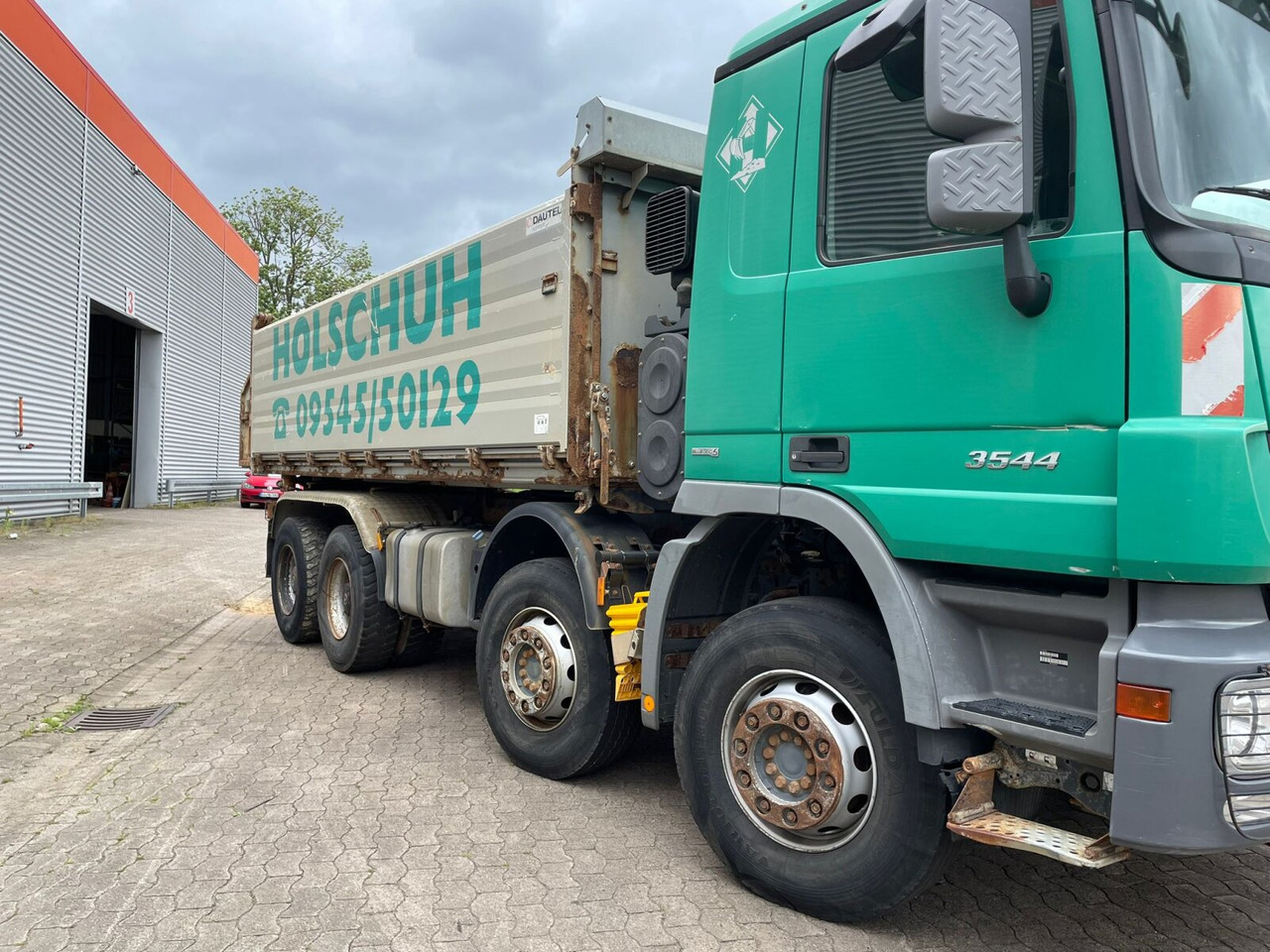 Tipper Mercedes-Benz Actros MP III 3544/8x4/4 Actros MP III 3544/8x4/4, 3 Pedale: picture 12