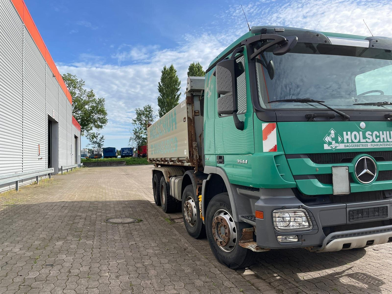 Tipper Mercedes-Benz Actros MP III 3544/8x4/4 Actros MP III 3544/8x4/4, 3 Pedale: picture 11