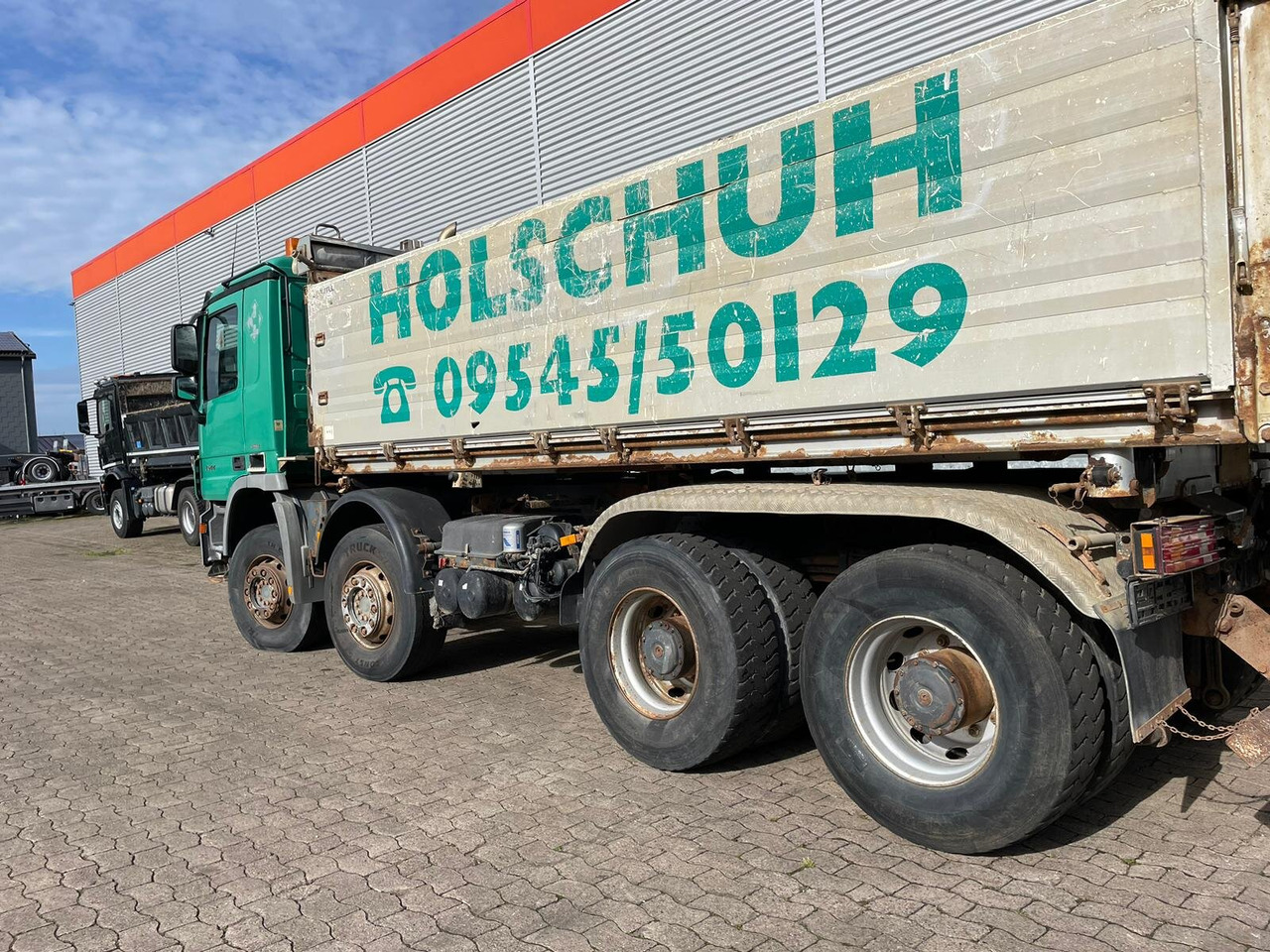 Tipper Mercedes-Benz Actros MP III 3544/8x4/4 Actros MP III 3544/8x4/4, 3 Pedale: picture 14