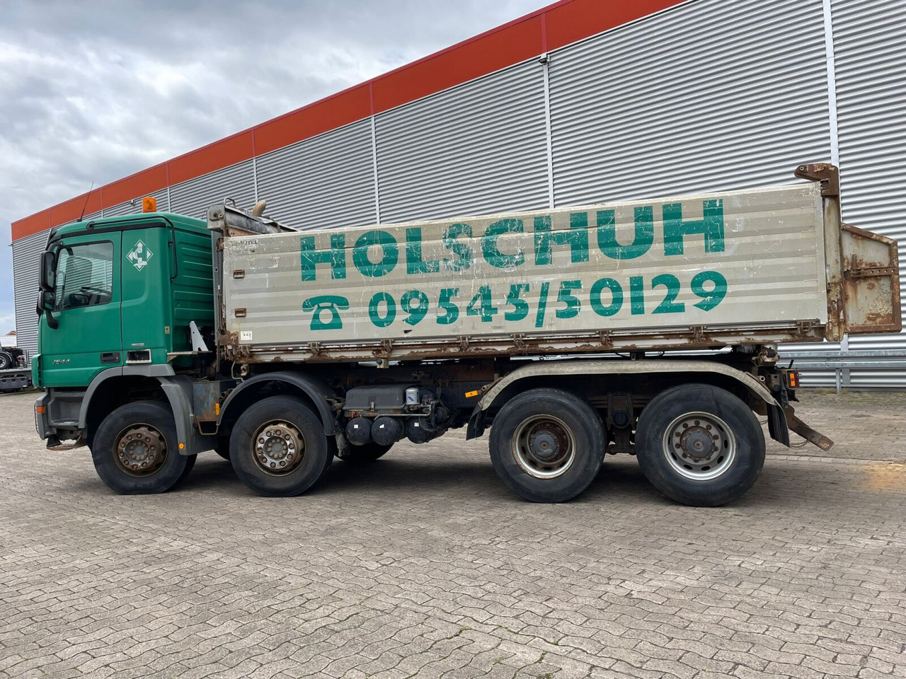 Tipper Mercedes-Benz Actros MP III 3544/8x4/4 Actros MP III 3544/8x4/4, 3 Pedale: picture 9