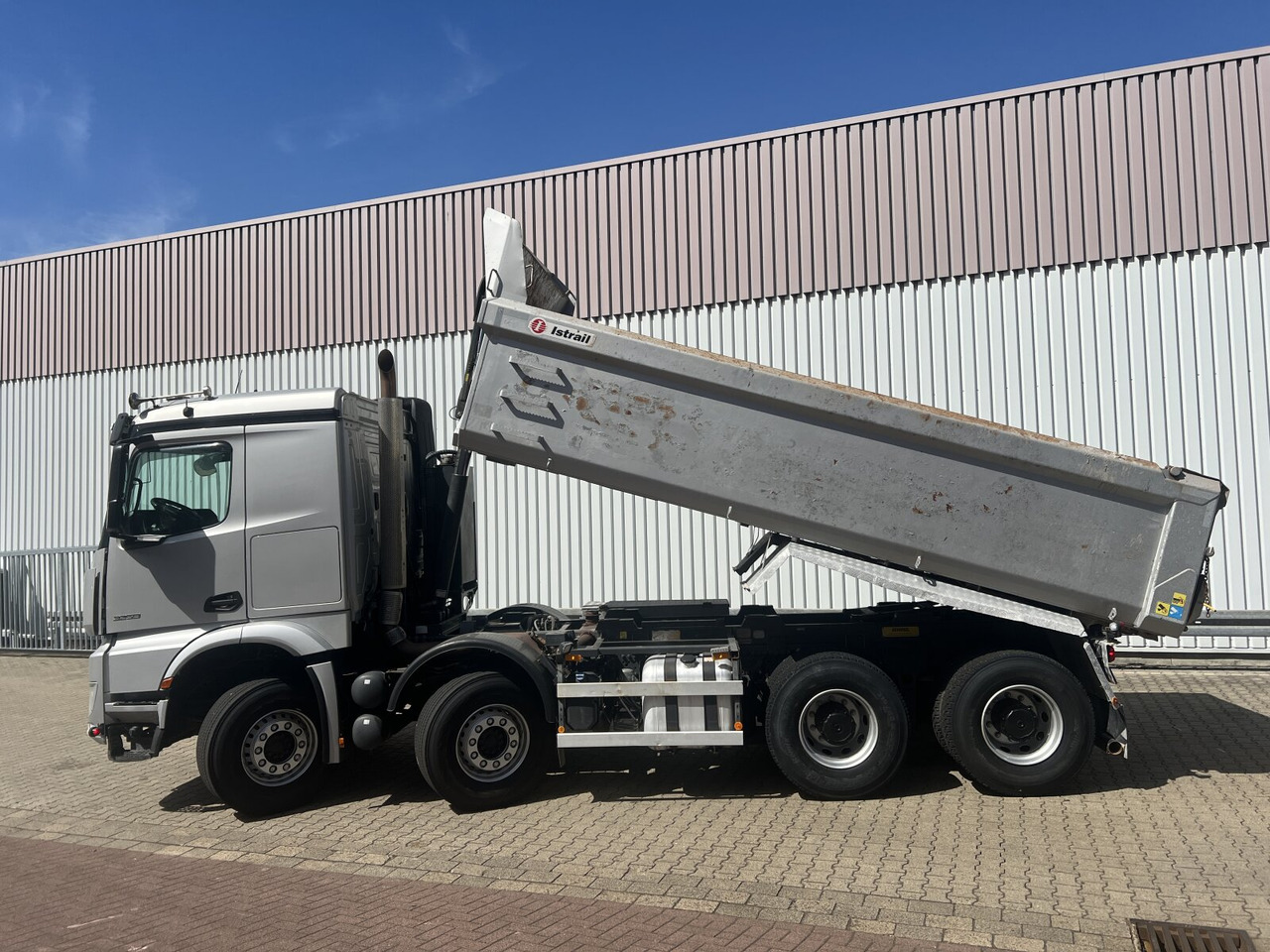 Dumper Mercedes-Benz Arocs 3251 LK 8x4/4 Arocs 3251 LK 8x4/4, Retarder, Stahlmulde ca. 15m³, hydr. Heckklappe: picture 12