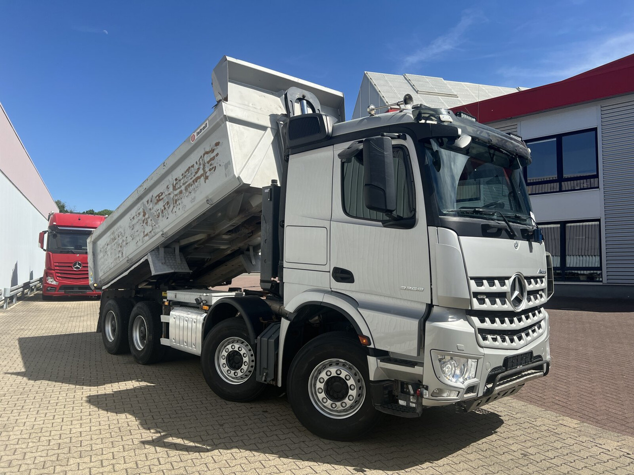 Dumper Mercedes-Benz Arocs 3251 LK 8x4/4 Arocs 3251 LK 8x4/4, Retarder, Stahlmulde ca. 15m³, hydr. Heckklappe: picture 8