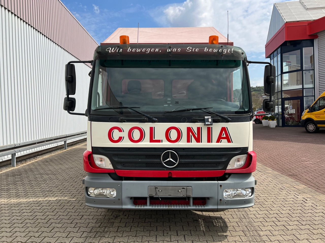 Autotransporter truck Mercedes-Benz Atego 1223 L 4x2 Atego 1223 L 4x2, Kompl. Zug, Lift- & Schiebeplateau, Funk: picture 9