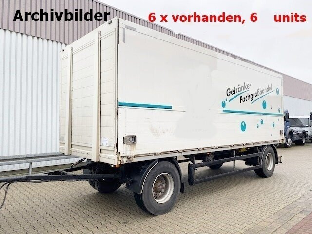 Orten PRASQ 18 Getränkeanhänger PRASQ 18 Getränkeanhänger, Stapleraufnahme,  6 x Vorhanden! - Closed box trailer: picture 1 Orten PRASQ 18 Getränkeanhänger PRASQ 18 Getränkeanhänger, Stapleraufnahme,  6 x Vorhanden! - Closed box trailer: picture 1