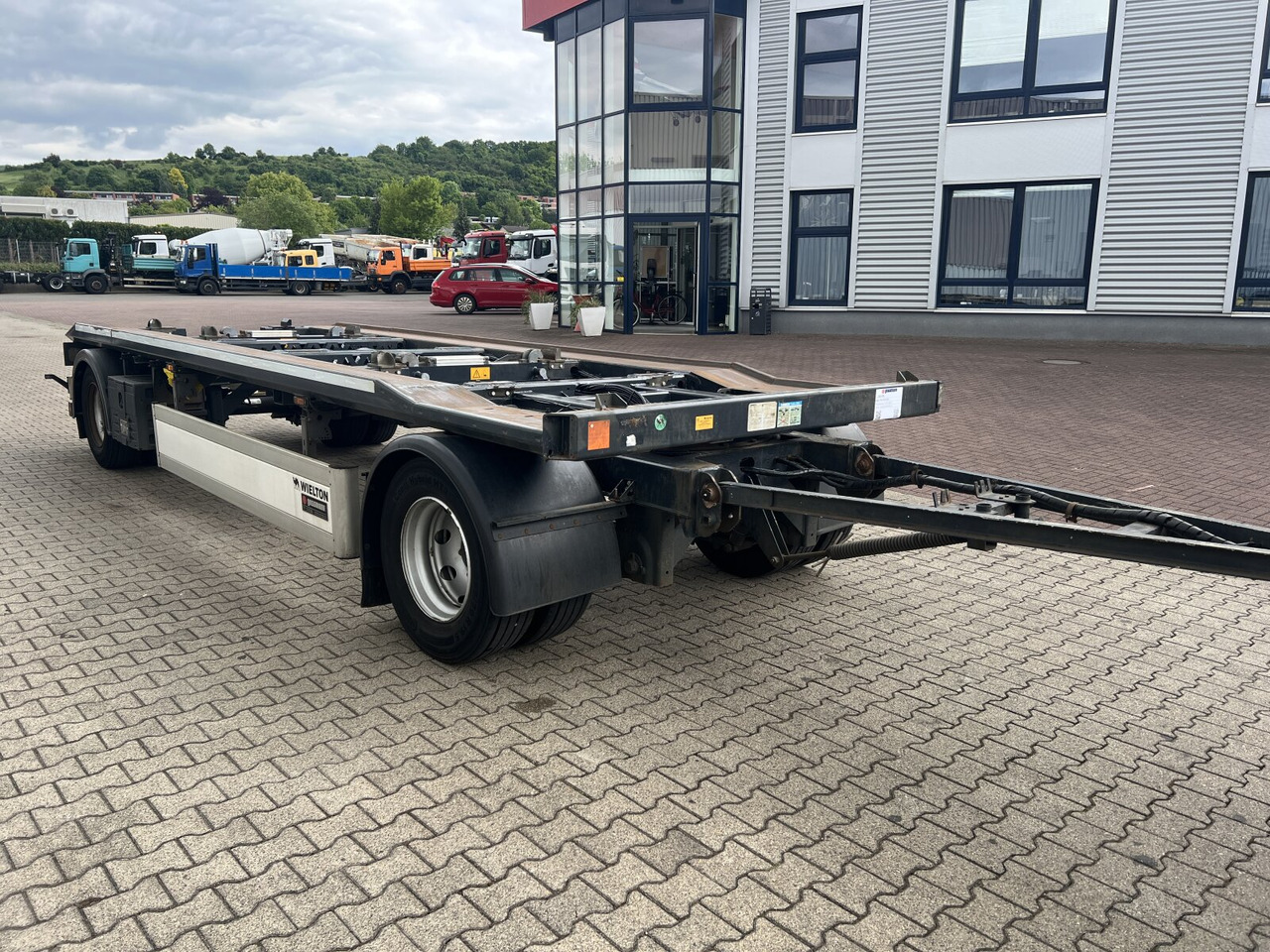Roll-off/ Skip trailer PS2P70B PS2P70B Abrollanhänger bis 7,25 m Behälter: picture 9