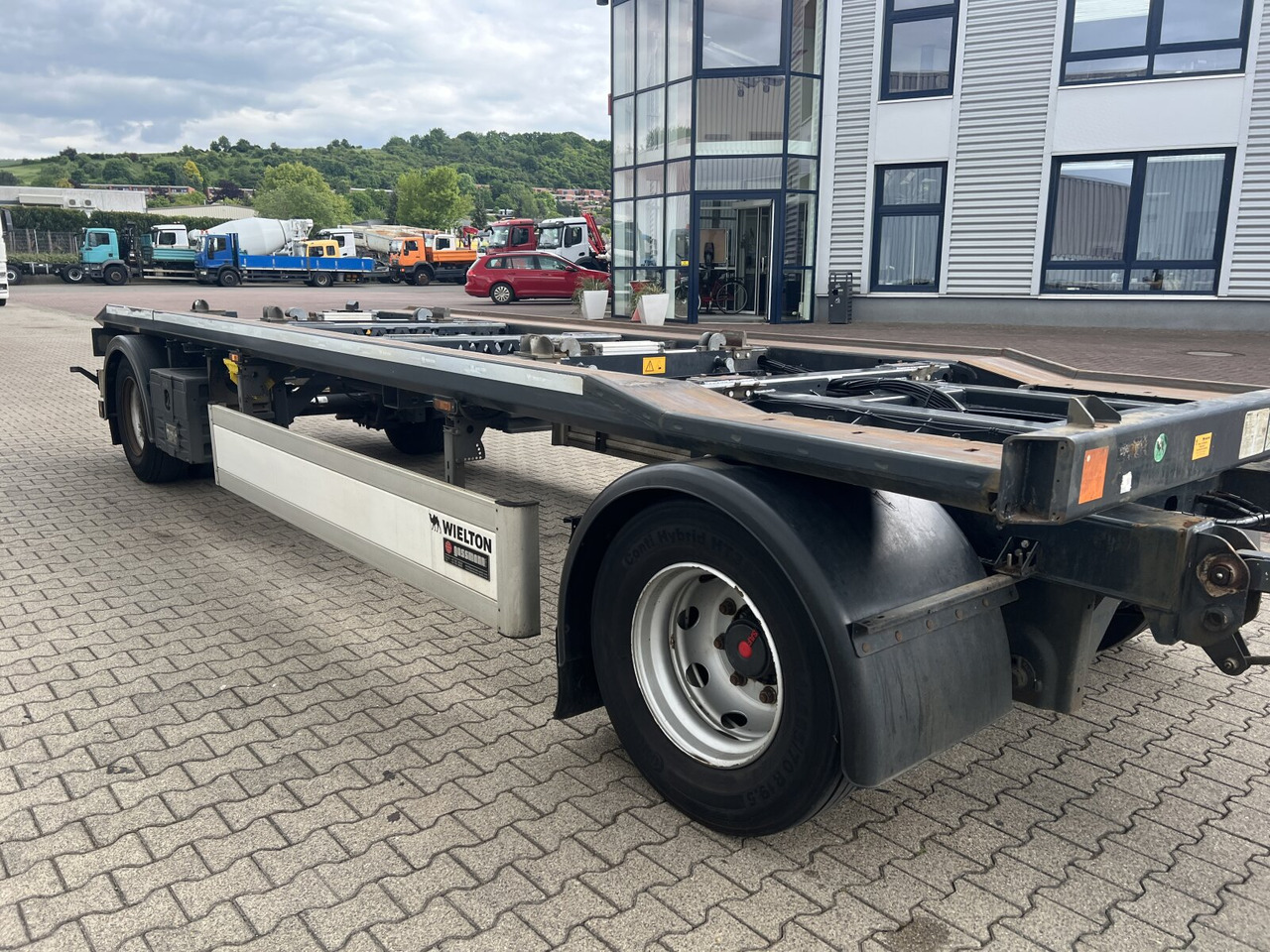 Roll-off/ Skip trailer PS2P70B PS2P70B Abrollanhänger bis 7,25 m Behälter: picture 10