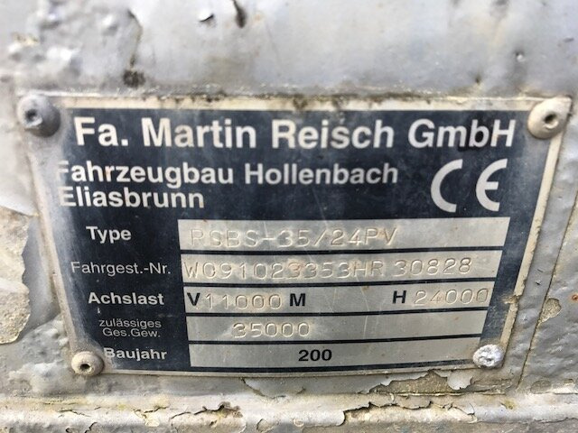 Walking floor semi-trailer Reisch RSBS-35/24 PV RSBS-35/24 PV Walkingfloor ca. 86m³, Alu: picture 11 Walking floor semi-trailer Reisch RSBS-35/24 PV RSBS-35/24 PV Walkingfloor ca. 86m³, Alu: picture 11