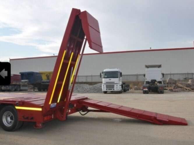 - SAnh Tieflader Tieflader-Auflieger Länge 13.150mm, verbreiterbar auf 3.500mm - Low loader semi-trailer: picture 4 - SAnh Tieflader Tieflader-Auflieger Länge 13.150mm, verbreiterbar auf 3.500mm - Low loader semi-trailer: picture 4