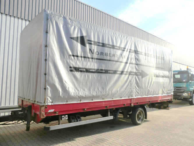 SDAH Plane u. Spriegel FREYTAG, 1 . Achse fehlt !!! - Curtainsider trailer: picture 1 SDAH Plane u. Spriegel FREYTAG, 1 . Achse fehlt !!! - Curtainsider trailer: picture 1