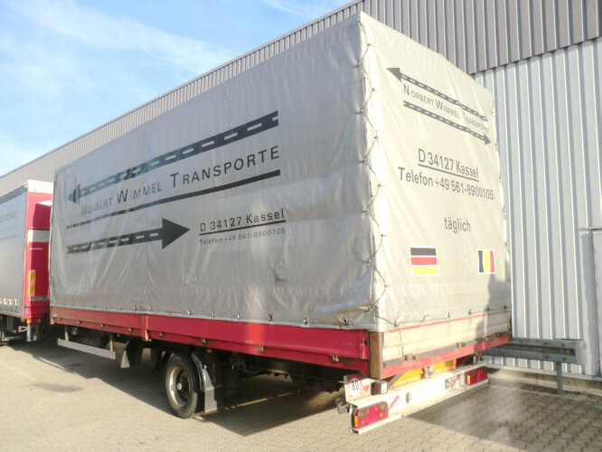 SDAH Plane u. Spriegel FREYTAG, 1 . Achse fehlt !!! - Curtainsider trailer: picture 2 SDAH Plane u. Spriegel FREYTAG, 1 . Achse fehlt !!! - Curtainsider trailer: picture 2