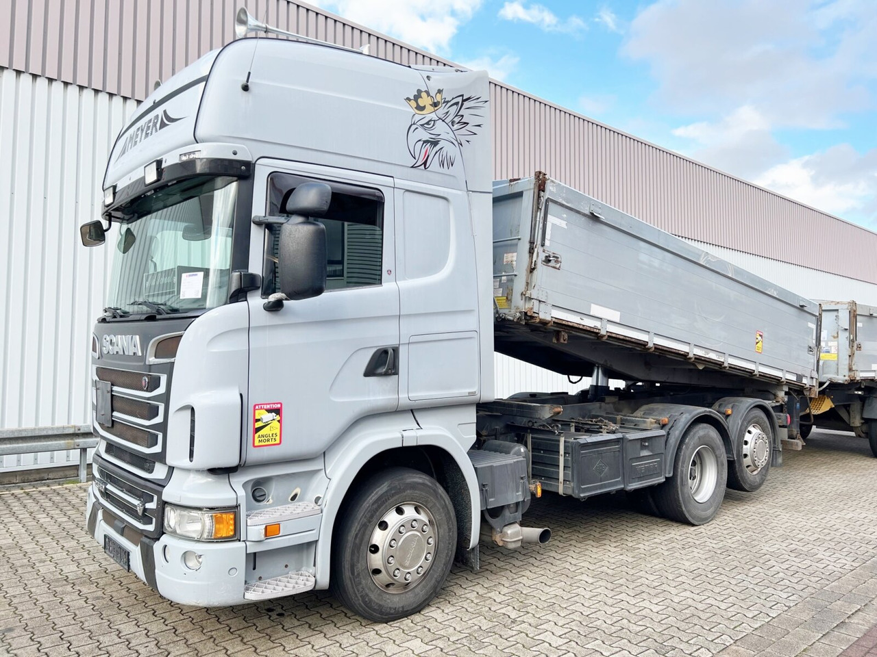 Scania R560 6x2 R560 6x2, V8, Retarder, Liftachse, Standklima, Alu-Bordwände, ca. 15m³ - Tipper: picture 1 Scania R560 6x2 R560 6x2, V8, Retarder, Liftachse, Standklima, Alu-Bordwände, ca. 15m³ - Tipper: picture 1